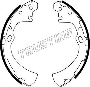 Trusting 067.175 - Kit ganasce freno autozon.pro