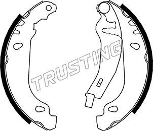 Trusting 088.216Y - Kit ganasce freno autozon.pro