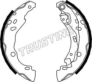 Trusting 088.234 - Kit ganasce freno autozon.pro