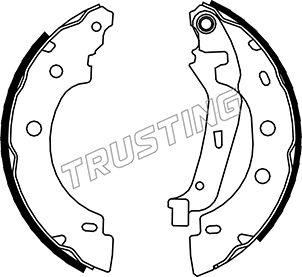 Trusting 088.230 - Kit ganasce freno autozon.pro