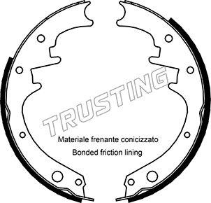 Trusting 088.220 - Kit ganasce freno autozon.pro