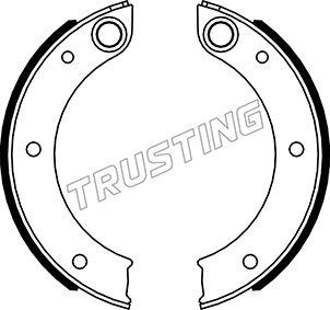 Trusting 083.003 - Kit ganasce, Freno stazionamento autozon.pro