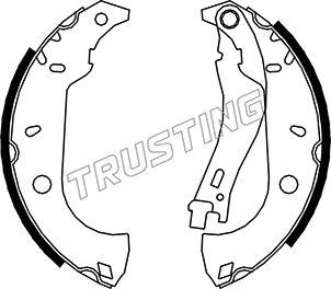 Trusting 034.091 - Kit ganasce freno autozon.pro