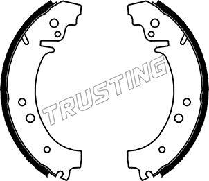 Trusting 034.076 - Kit ganasce freno autozon.pro