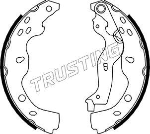 Trusting 034.119 - Kit ganasce freno autozon.pro