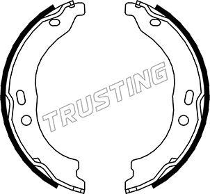 Trusting 034.118 - Kit ganasce, Freno stazionamento autozon.pro