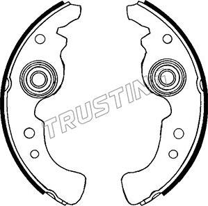 Trusting 037.013 - Kit ganasce freno autozon.pro