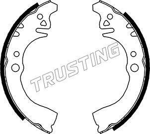 Trusting 026.344 - Kit ganasce freno autozon.pro