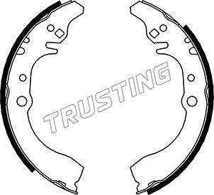 Trusting 026.348 - Kit ganasce freno autozon.pro