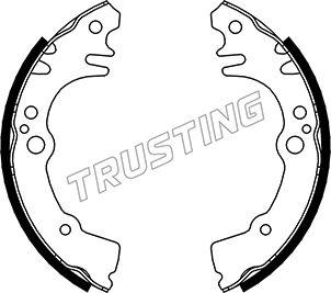 Trusting 026.350 - Kit ganasce freno autozon.pro