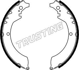 Trusting 026.335 - Kit ganasce freno autozon.pro