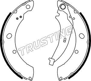 Trusting 023.008 - Kit ganasce freno autozon.pro