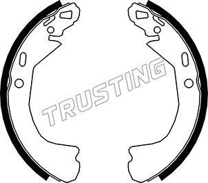 Trusting 027.006 - Kit ganasce freno autozon.pro