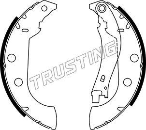 Trusting 079.190 - Kit ganasce freno autozon.pro