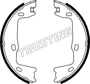 Trusting 073.159 - Kit ganasce, Freno stazionamento autozon.pro