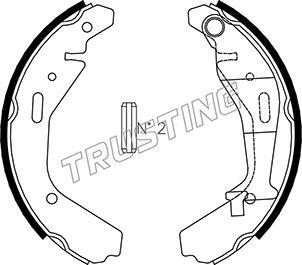 Trusting 073.176 - Kit ganasce freno autozon.pro