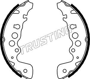 Trusting 111.243 - Kit ganasce freno autozon.pro