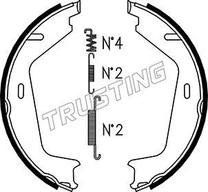 Trusting 127.273K - Kit ganasce, Freno stazionamento autozon.pro