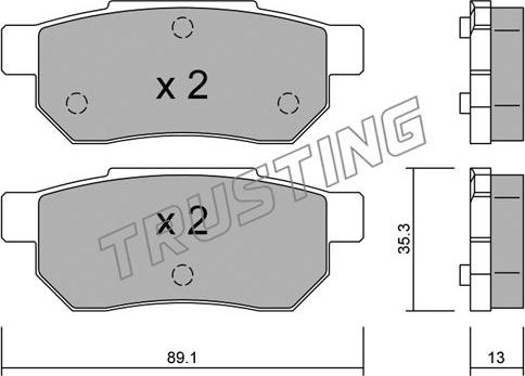 Protechnic PRP0785 - Kit pastiglie freno, Freno a disco autozon.pro