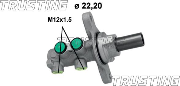 Trusting PF1264 - Cilindro maestro del freno autozon.pro