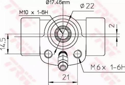 TRW BWC107 - Cilindretto freno autozon.pro