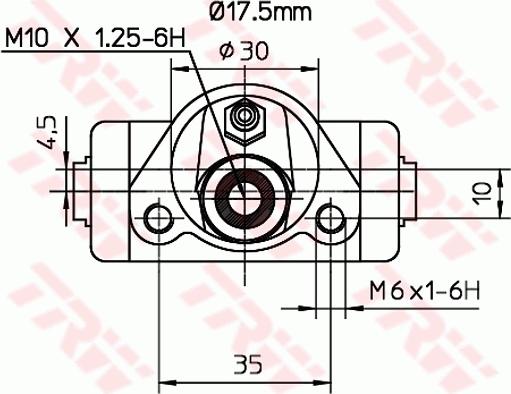 TRW BWC240 - Cilindretto freno autozon.pro