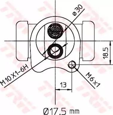 TRW BWC251 - Cilindretto freno autozon.pro