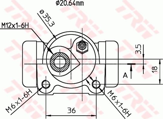 TRW BWF168 - Cilindretto freno autozon.pro