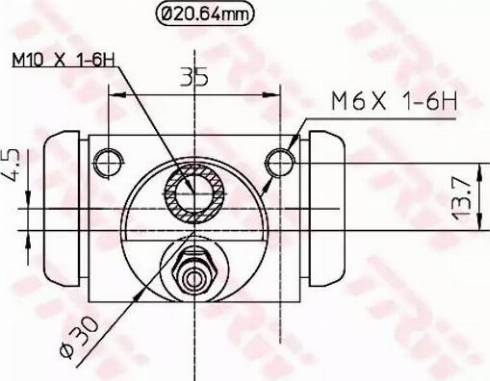 TRW BWF321 - Cilindretto freno autozon.pro