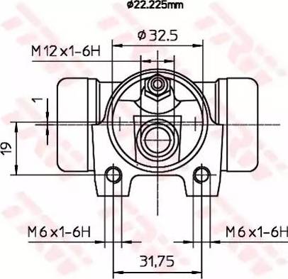 TRW BWH373 - Cilindretto freno autozon.pro