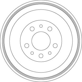 TRW DB4563 - Tamburo freno autozon.pro