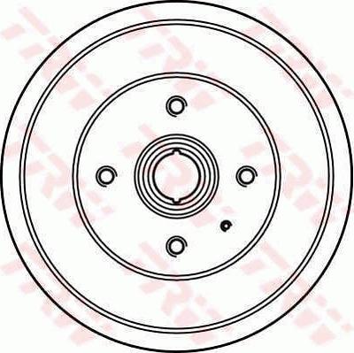 TRW DB4247 - Tamburo freno autozon.pro