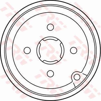 TRW DB4264 - Tamburo freno autozon.pro