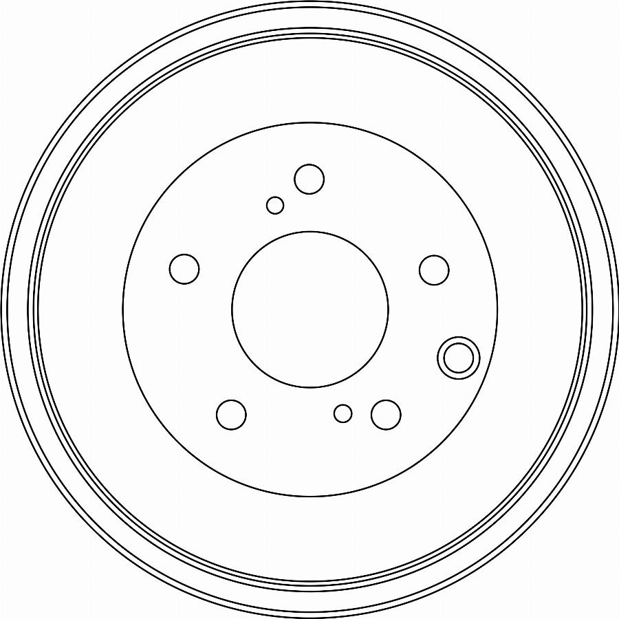 TRW DB7263 - Tamburo freno autozon.pro