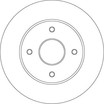 TRW DF4452BS - Discofreno autozon.pro