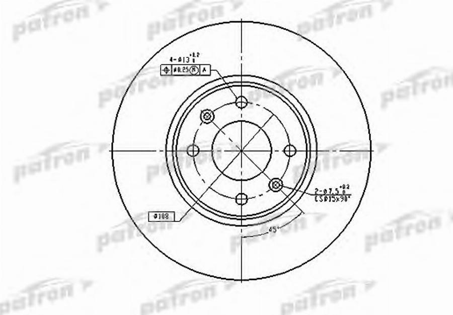 TRW DF4141BP - Discofreno autozon.pro