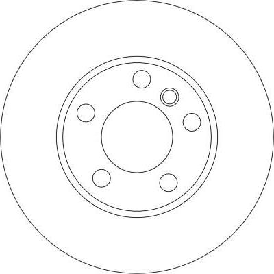 TRW DF4390S - Discofreno autozon.pro