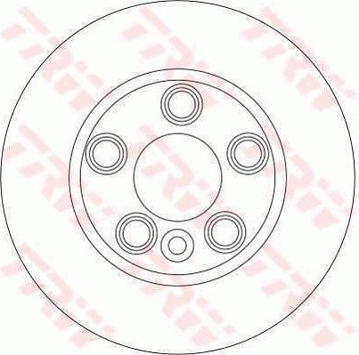 TRW DF4306S - Discofreno autozon.pro