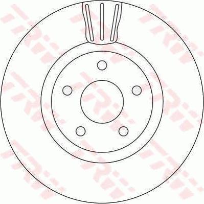 TRW DF4313 - Discofreno autozon.pro