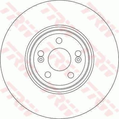 TRW DF4280S - Discofreno autozon.pro