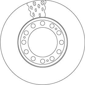 TRW DF5016S - Discofreno autozon.pro