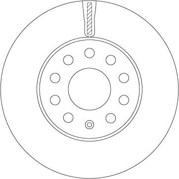 TRW DF6903S - Discofreno autozon.pro