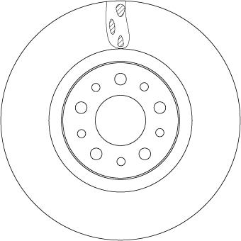 TRW DF6933 - Discofreno autozon.pro