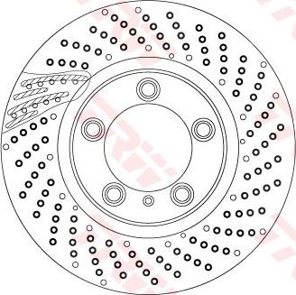 TRW DF6541S - Discofreno autozon.pro