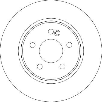 TRW DF6646S - Discofreno autozon.pro