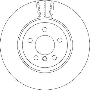 TRW DF6610S - Discofreno autozon.pro