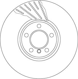 TRW DF6612S - Discofreno autozon.pro