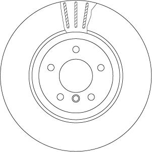 TRW DF6624S - Discofreno autozon.pro