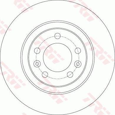 TRW DF6134 - Discofreno autozon.pro