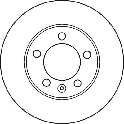 TRW DF6131S - Discofreno autozon.pro